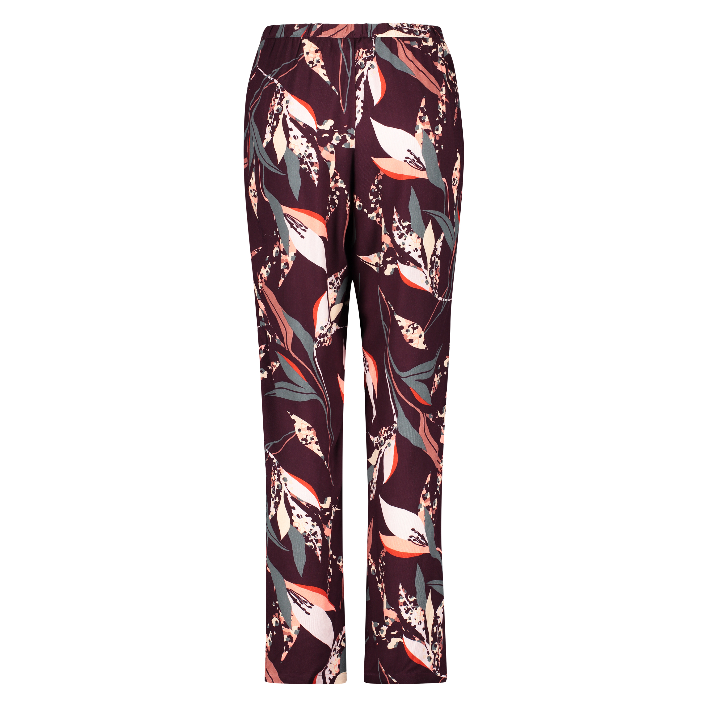 Woven pysjamasbukse, R&oslash;d, main