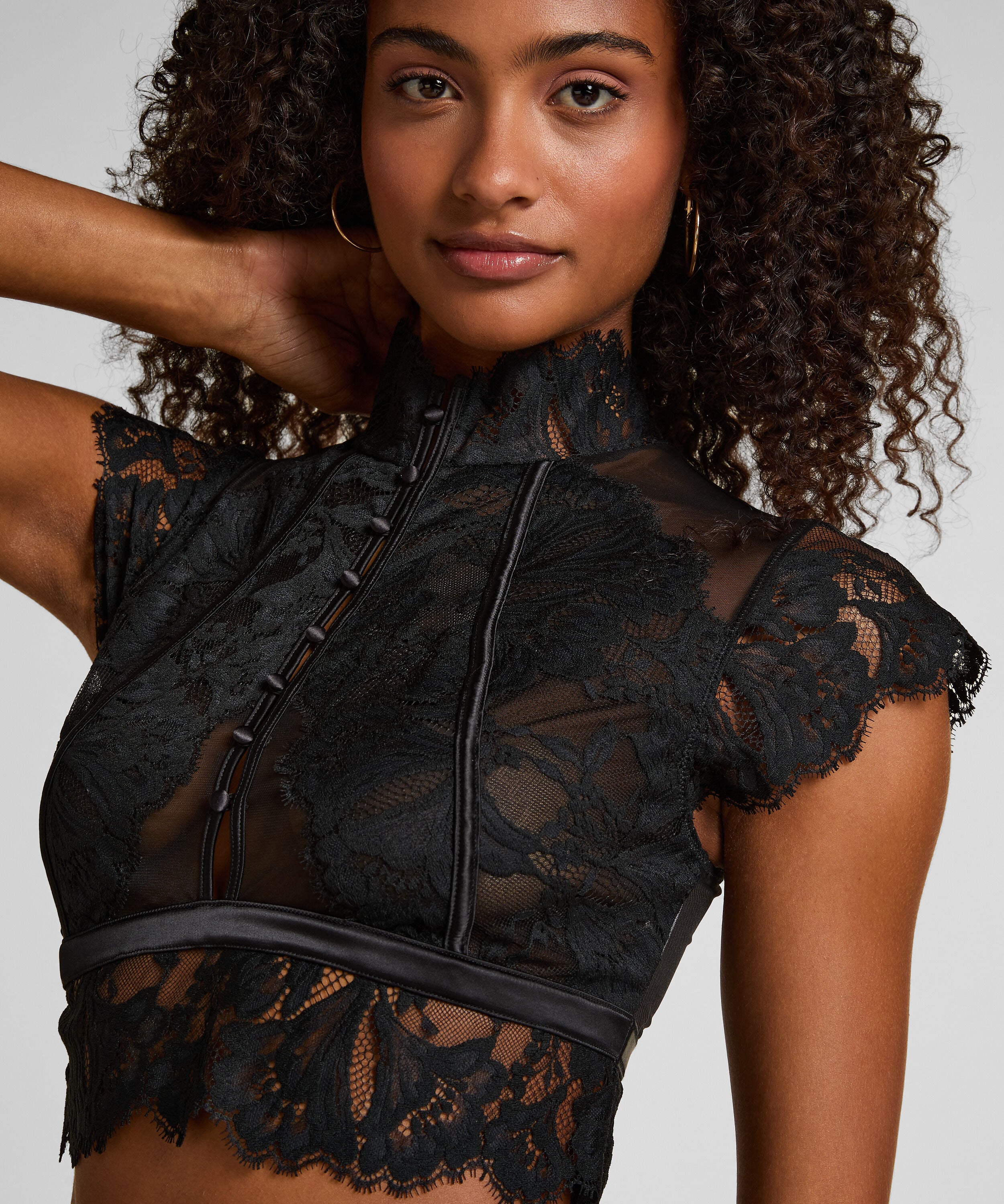 Bralette Amelia, Svart