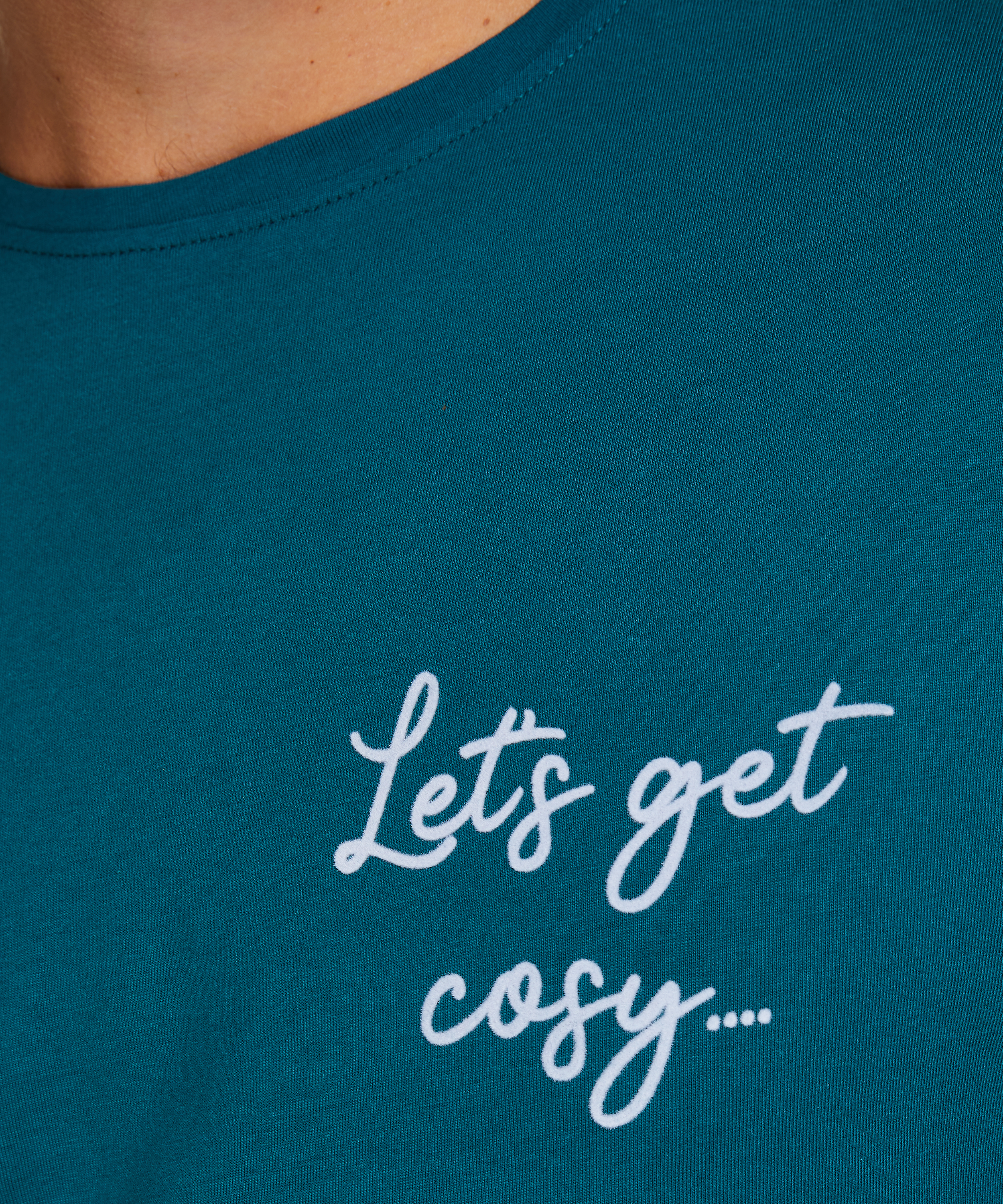 Men's pyjama set, Bl&aring;, main