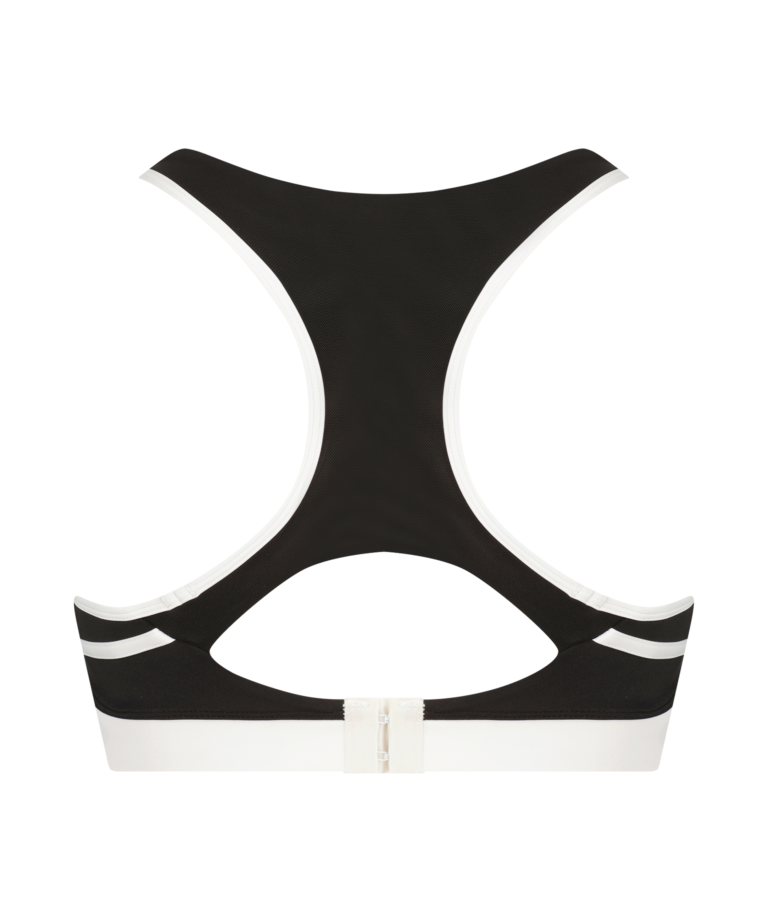 HKMX The Spirit niv&aring; 2 sports-BH, Svart, main