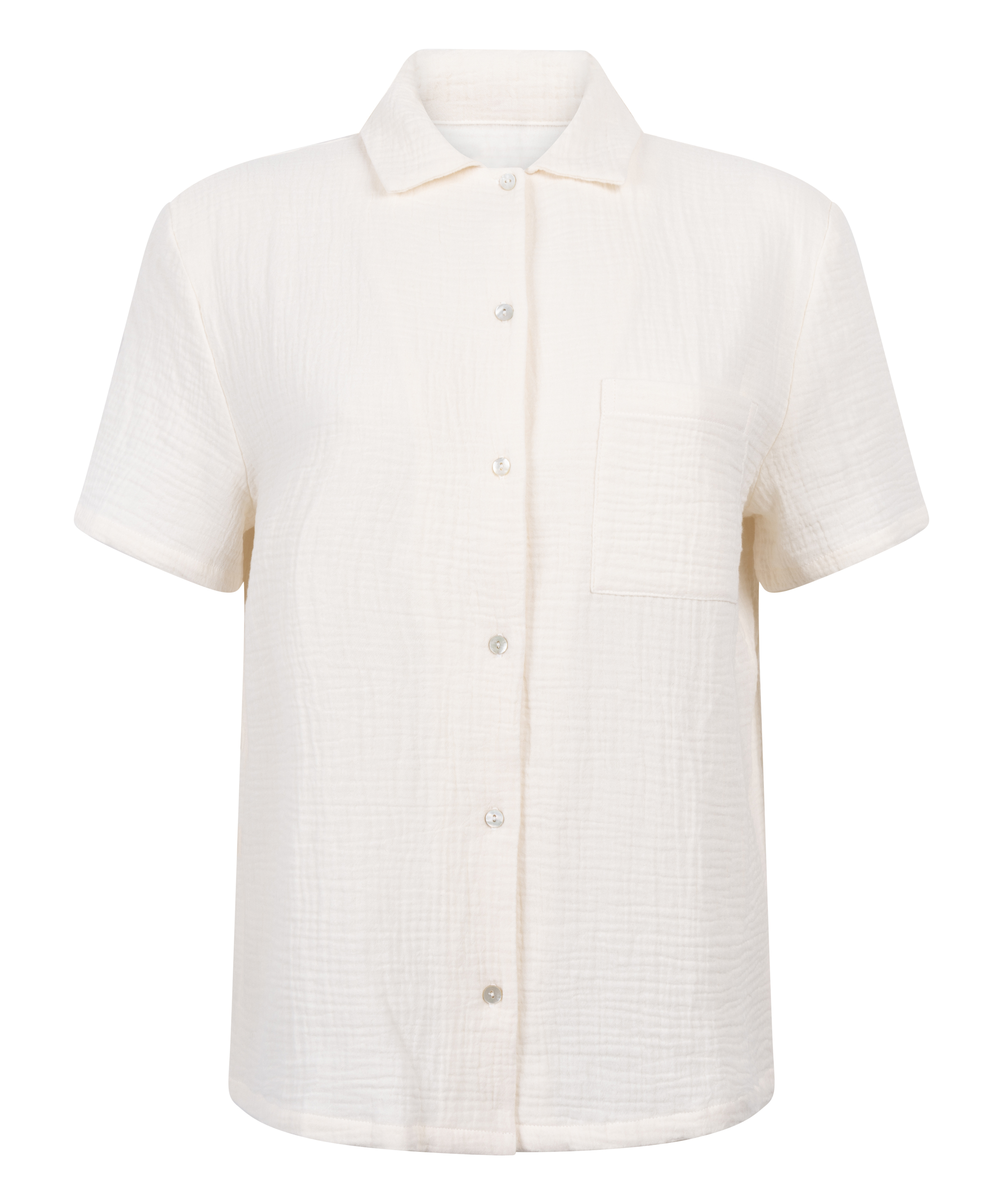 Muslin-jakke, Hvit, main