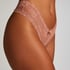 Brasiliansk truse V-shape Mesh, Rosa