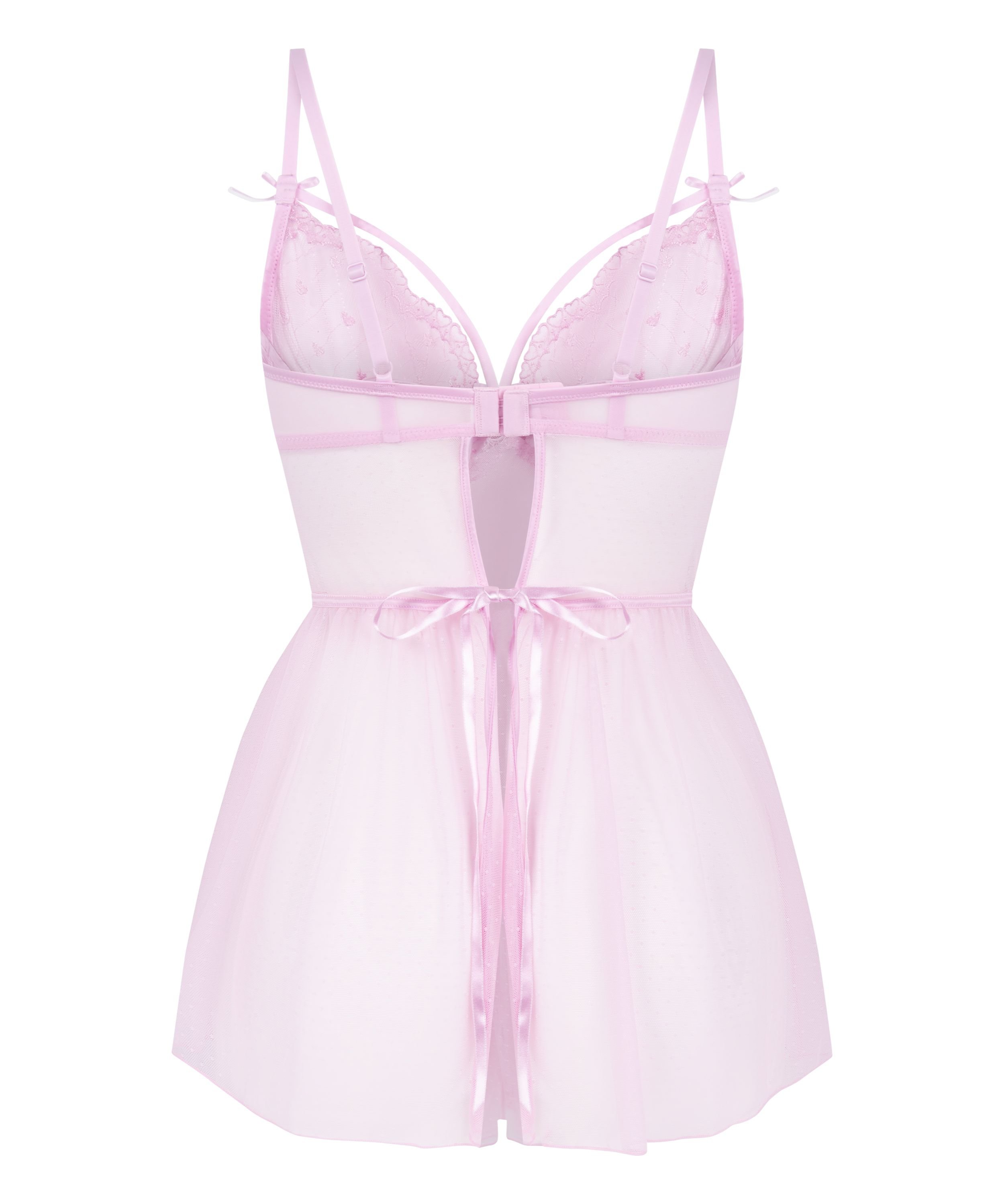 Cordelie babydoll, Rosa, main