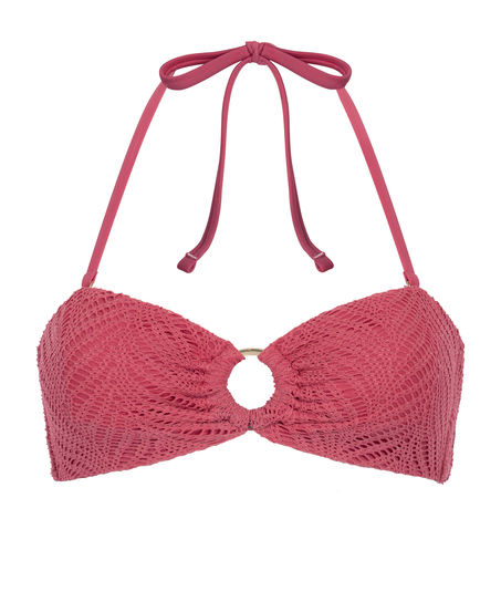 Lanai Bandeau Bikinitopp, Rosa