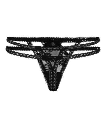 G-streng Irina, Svart