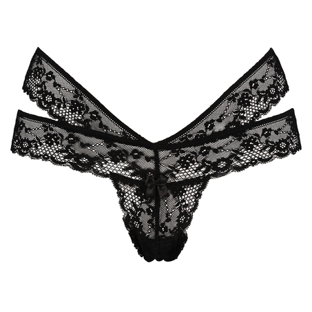 ULV thong Jasmin wow, Svart