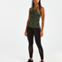 HKMX Sport slim fit tanktopp, Grønn