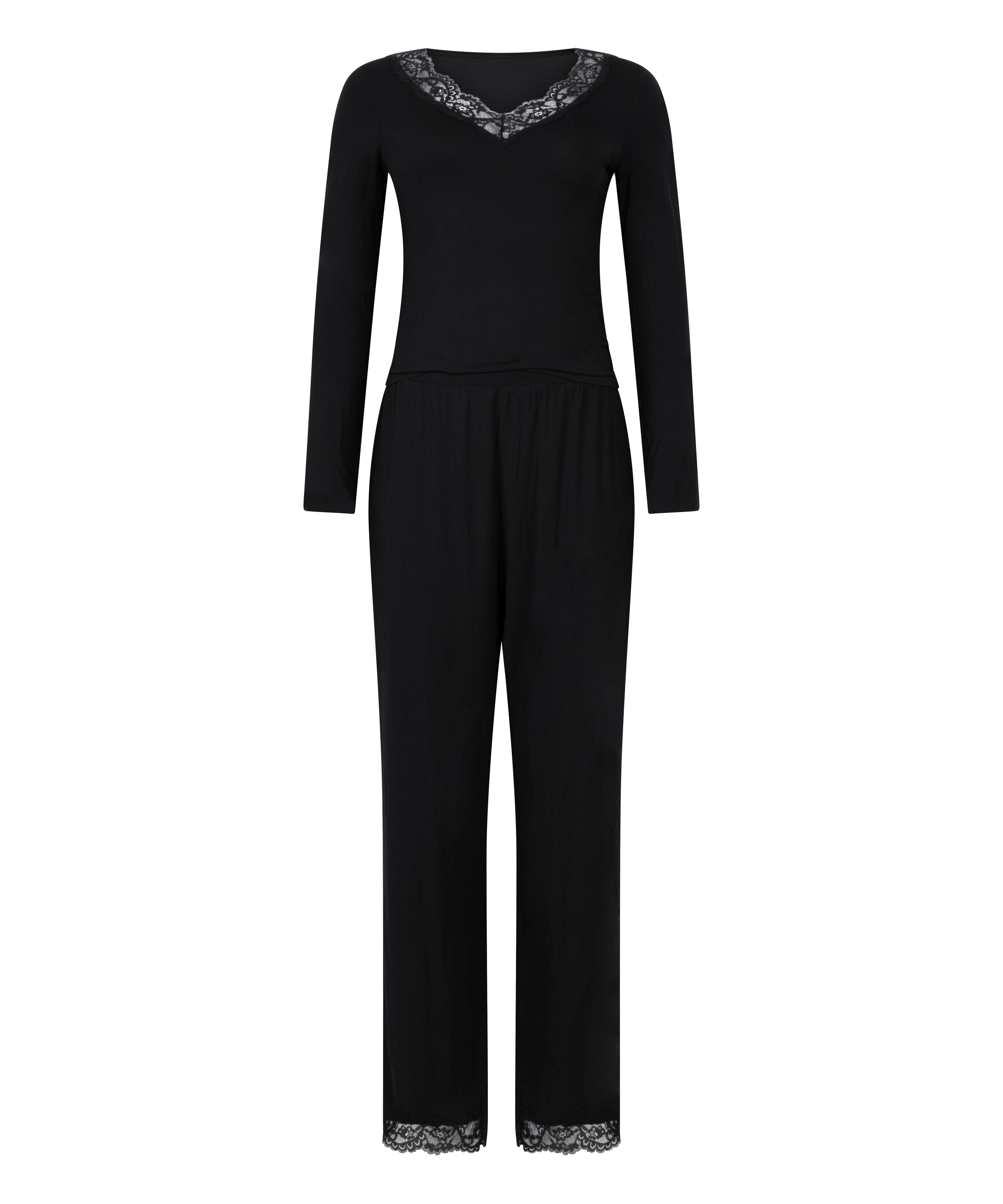 Pyjamasett, Svart, main