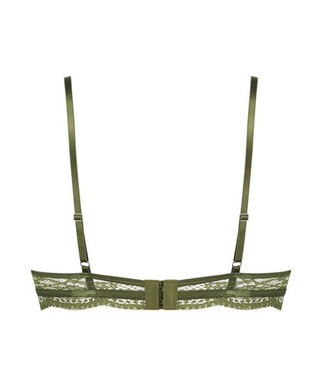 Uvattert bh med b&oslash;yle Isabelle, Gr&oslash;nn
