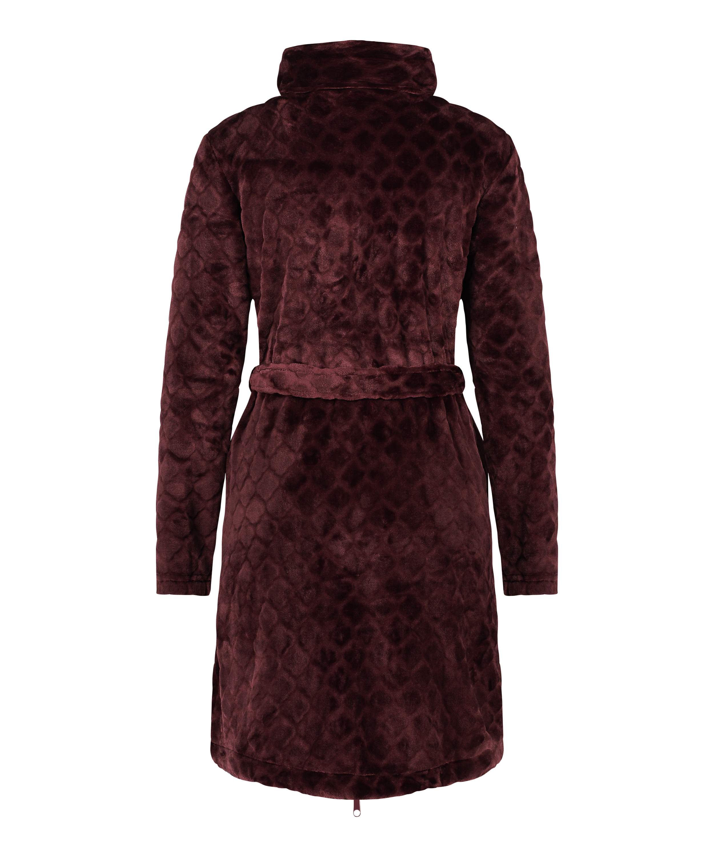 Badekåpe Zip Fleece, Lilla, main