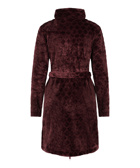 Badekåpe Zip Fleece, Lilla