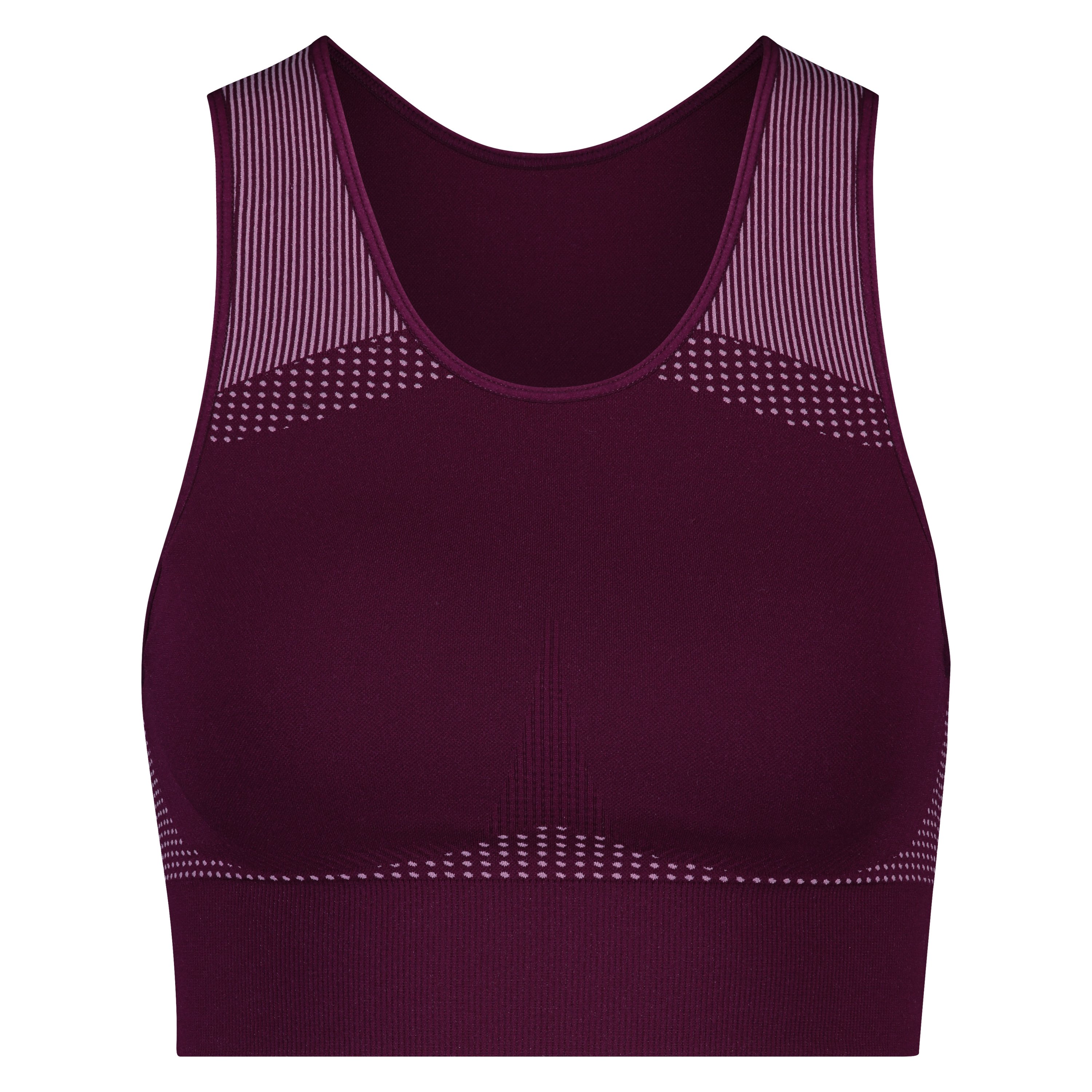 HKMX The Highneck Level 2 Sports Bra, Lilla, main