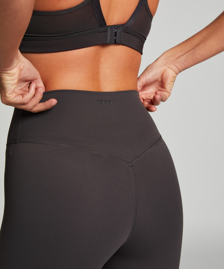 HKMX leggings med høy midje, Grå