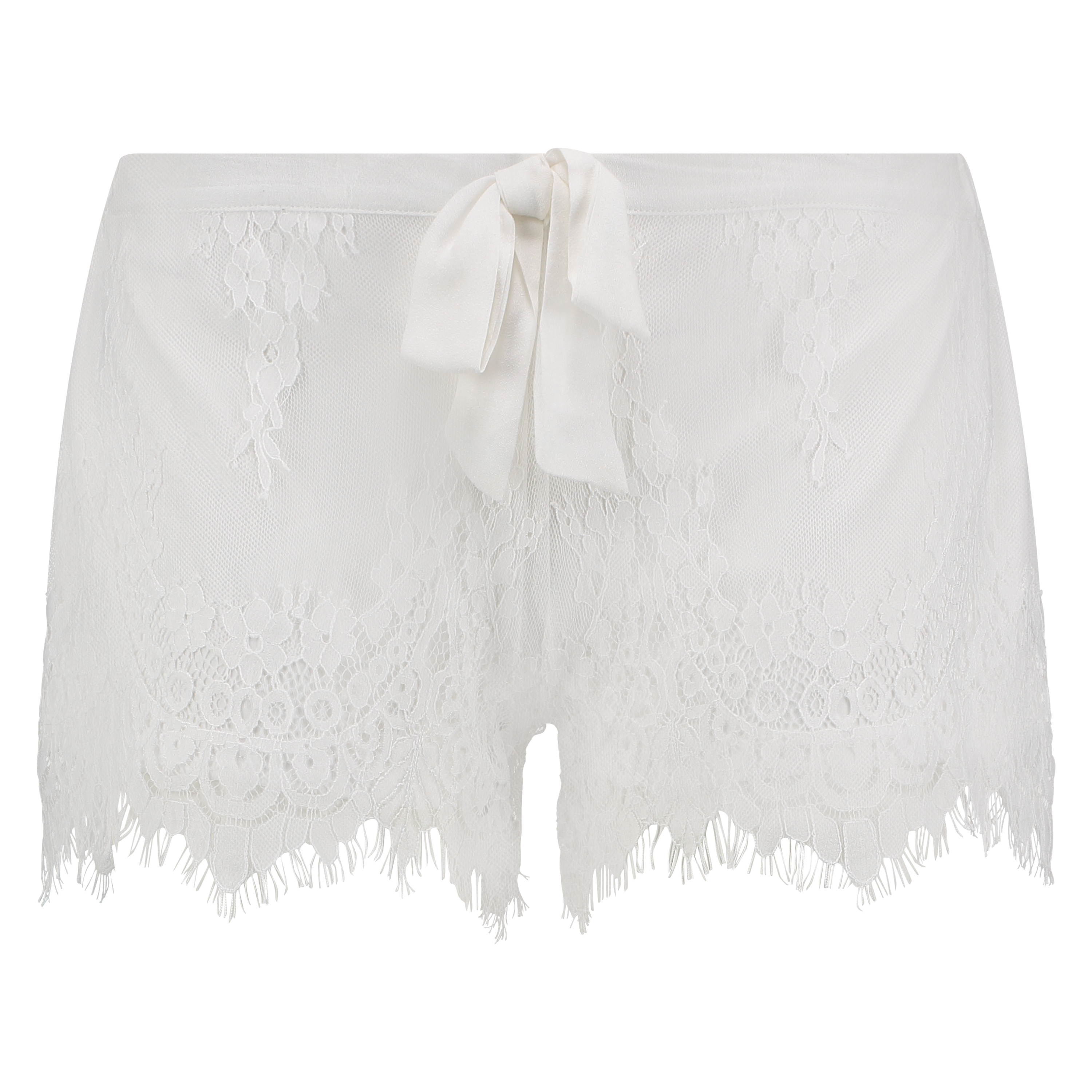 Lace Shorts, Hvit, main