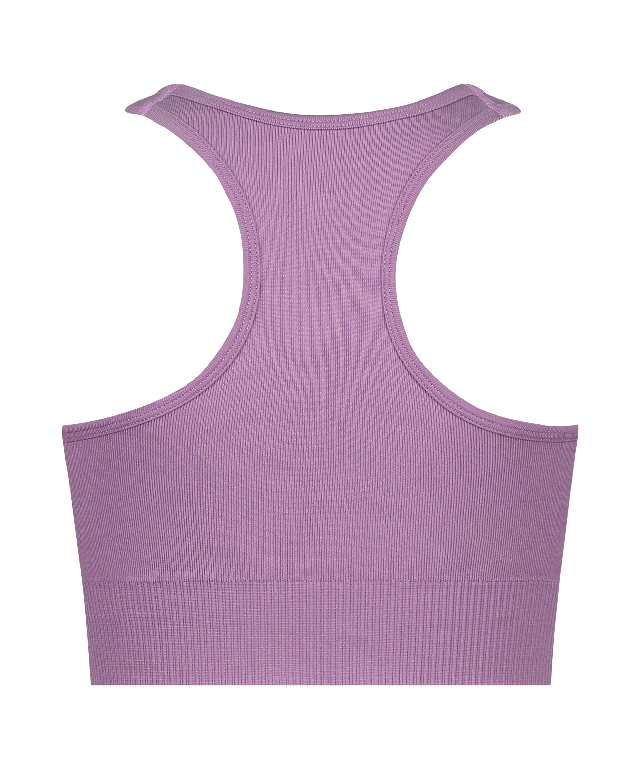 HKMX sømløs sports-BH, Lilla, main