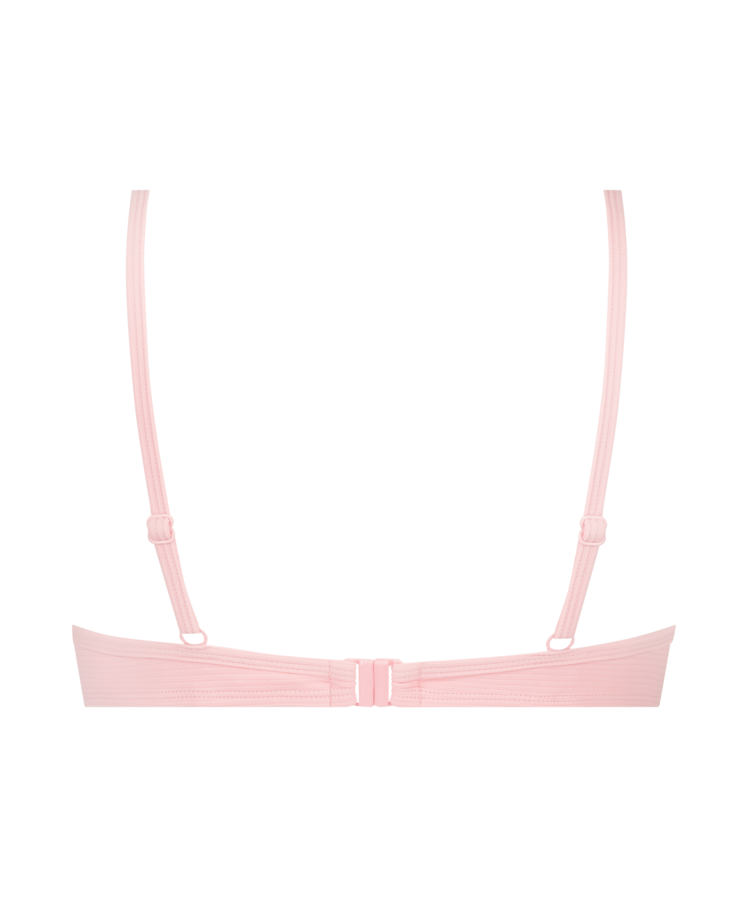 Texture upolstret bikinitopp med spiler, Svart, main