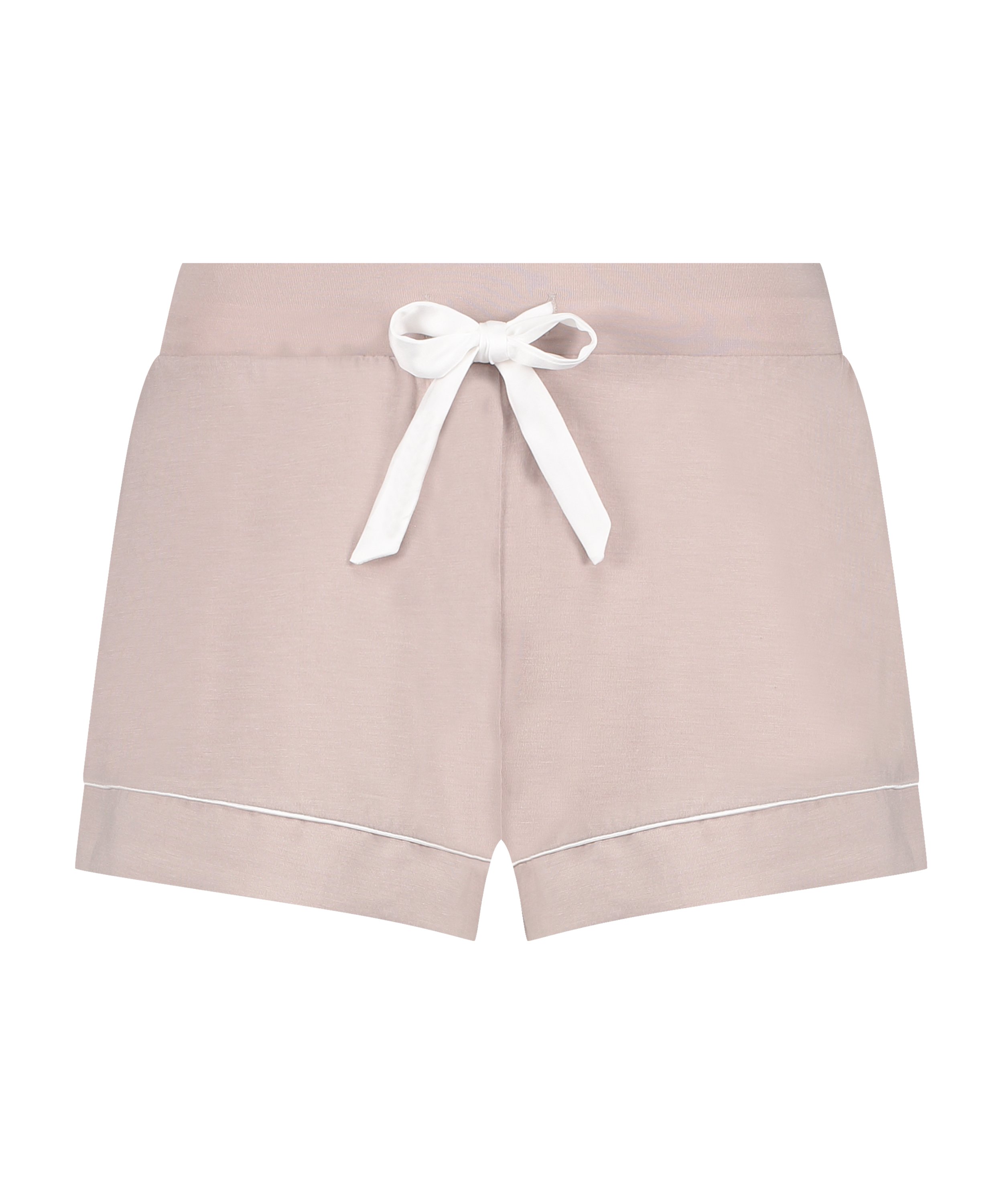 Essential shorts i jerseystoff, Beige, main