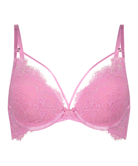 Polstret spile-BH Arabella, Rosa