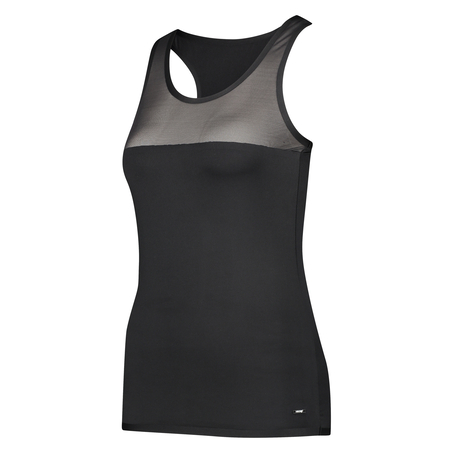 HKMX  Bonded mesh tanktopp, Svart