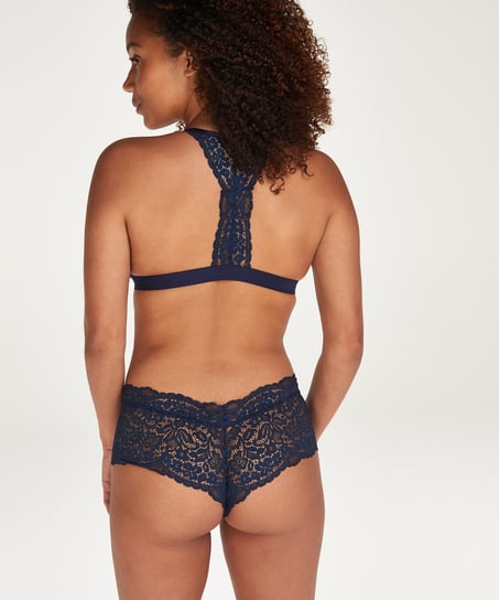 Marina foret triangel-bralette, Blå