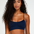 Maria Seamless Crop Top, Bl&aring;