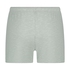 Ribbet shorts, Grønn