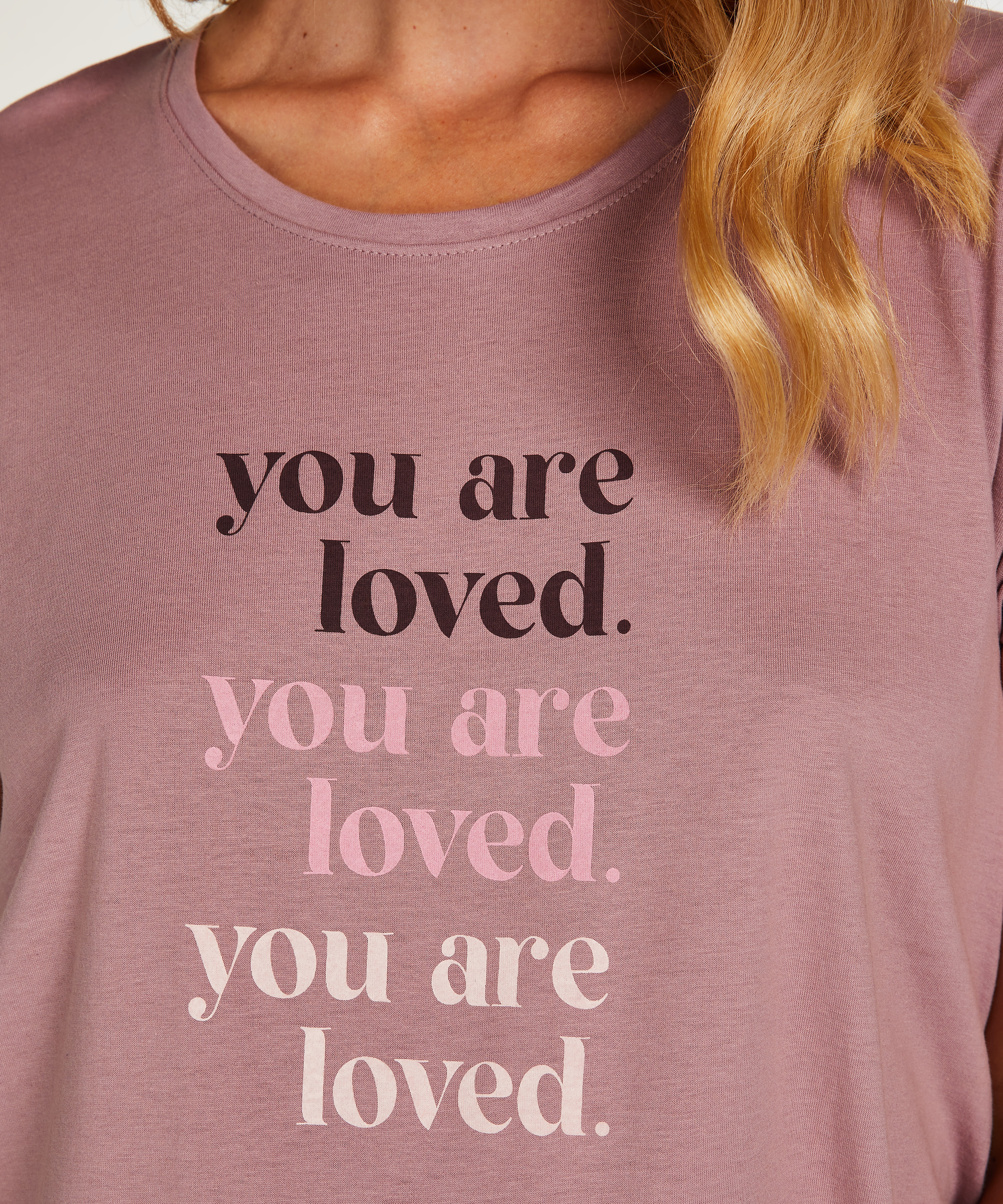 Kortarmet nattskjorte for gravide, Grønn, main