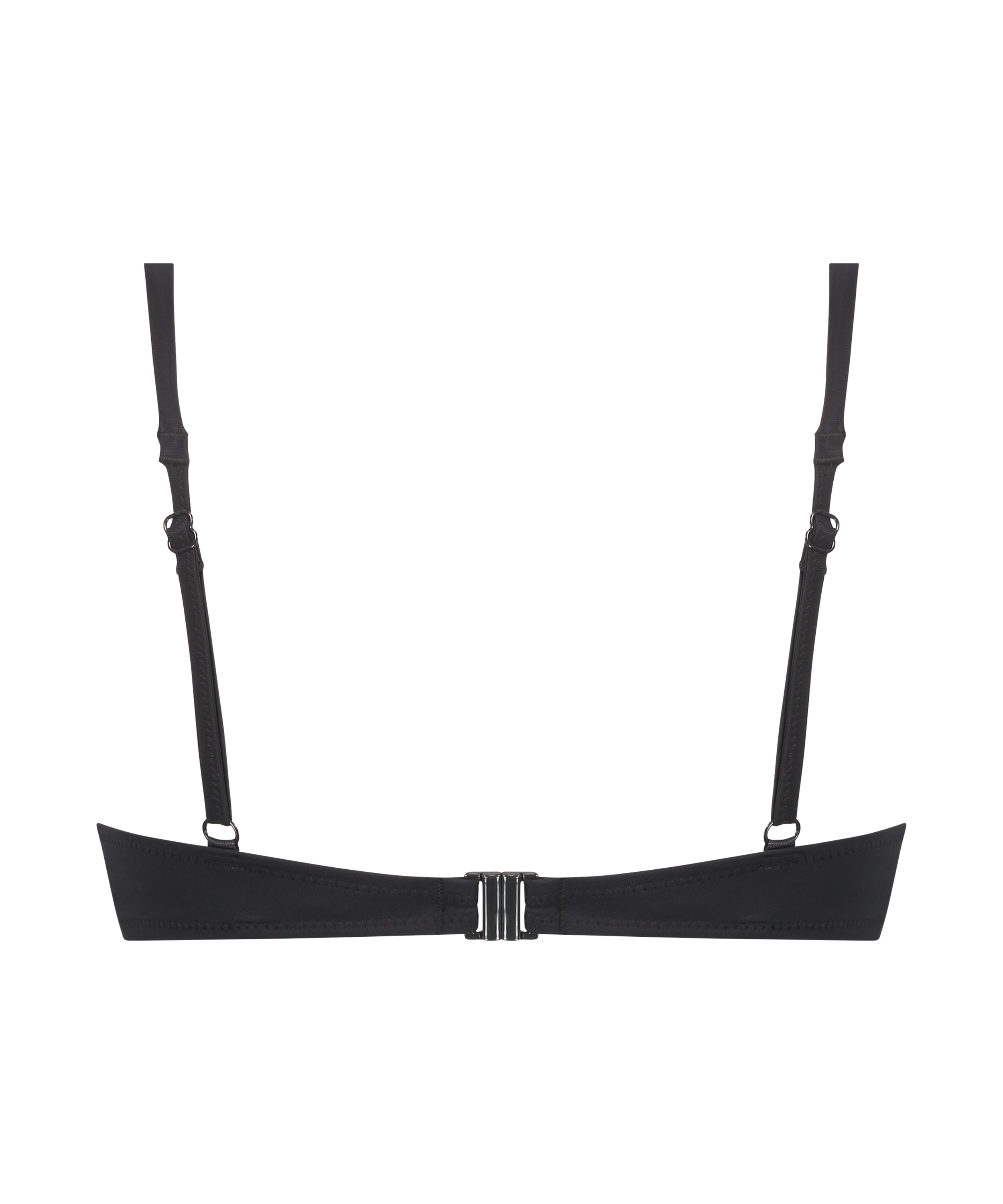 Luxe pushup bikinitopp skål A – E, Svart, main