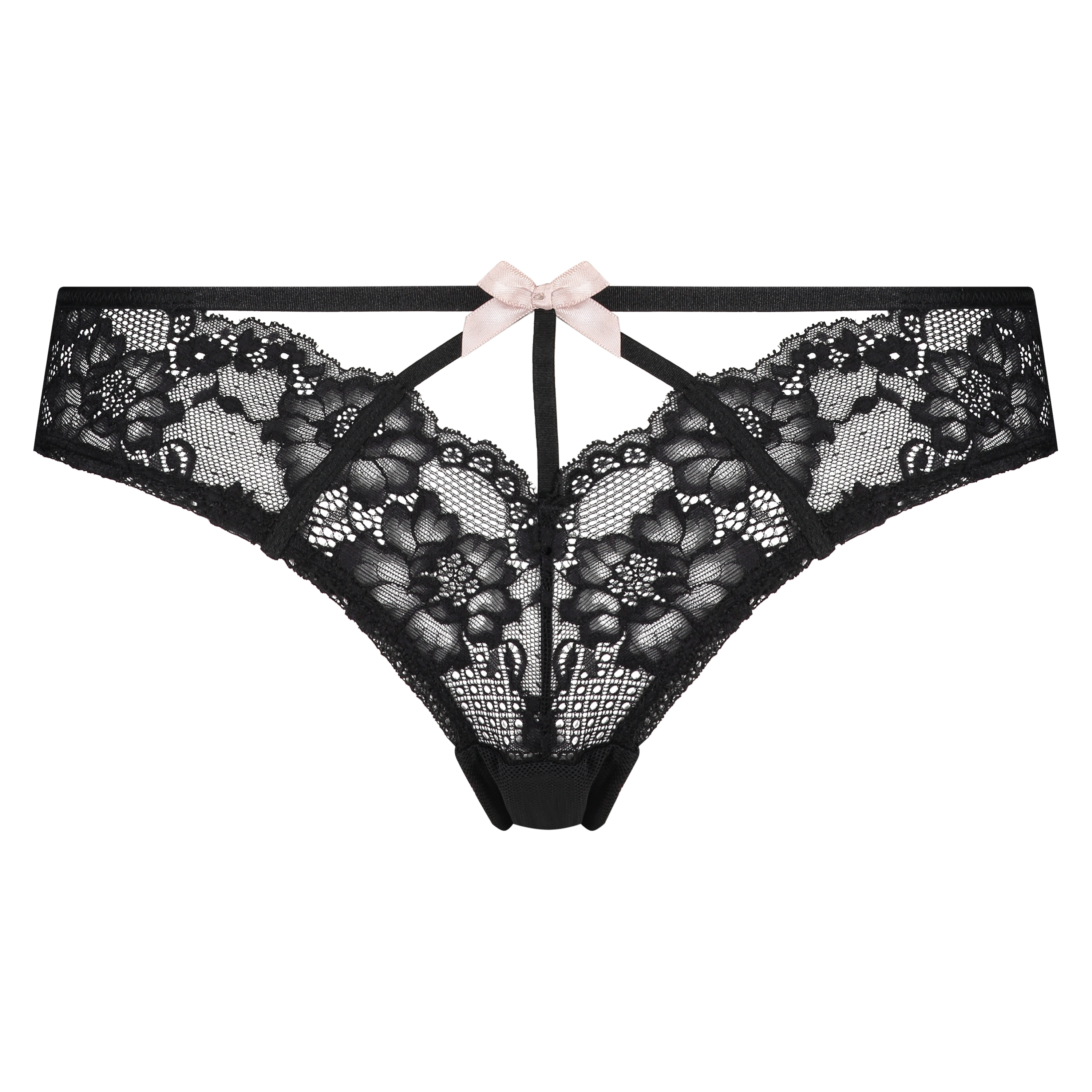 Lorea brasiliansk truse, Svart, main