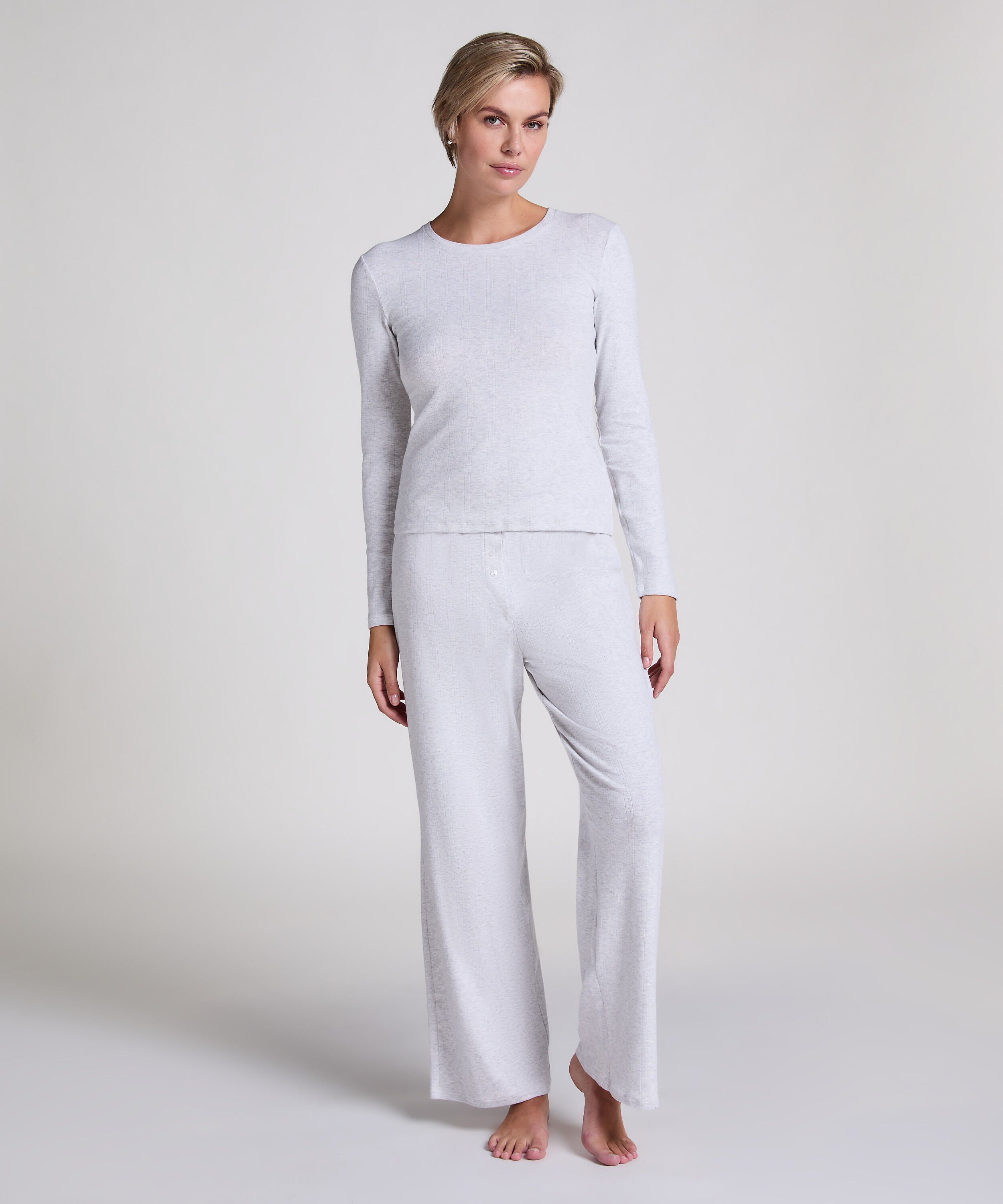 Pyjamasoverdel Pointelle