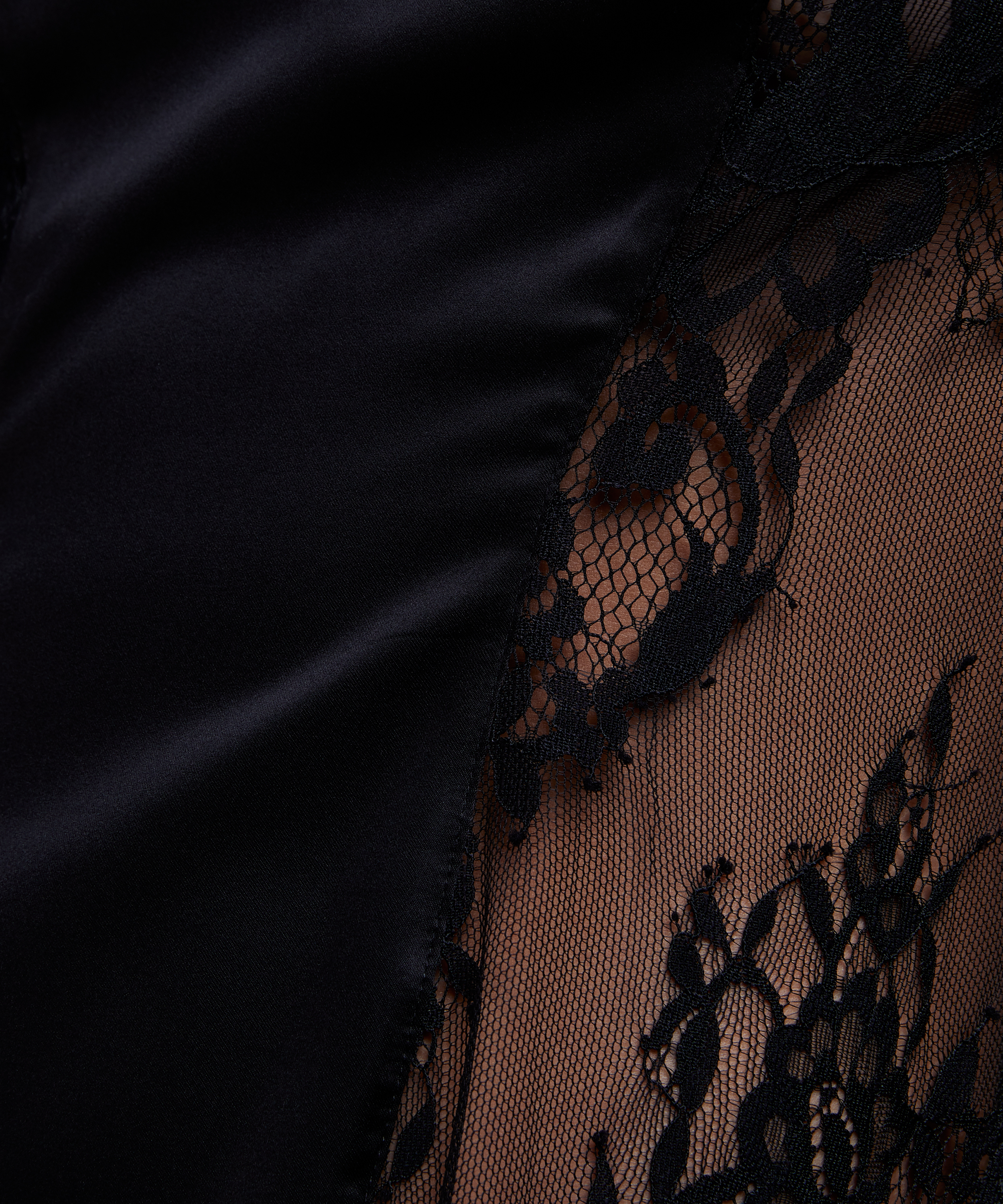 Jennifer slipkjole, Svart, main