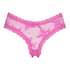 Brasiliansk truse V-shape Mesh, Rosa