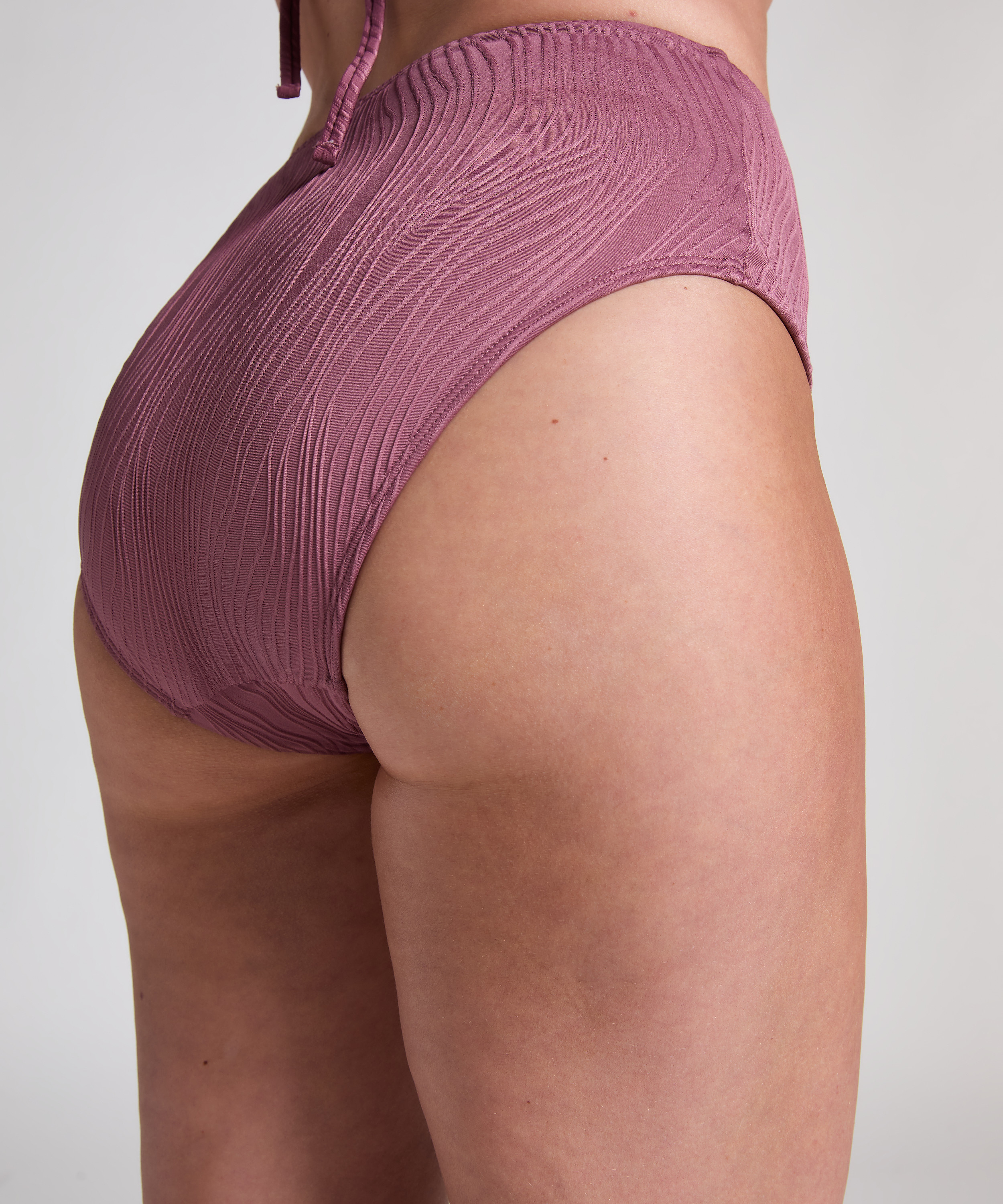 Rio bikinitruse med h&oslash;y midje, Lilla, main