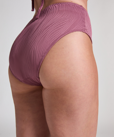 Rio bikinitruse med h&oslash;y midje, Lilla