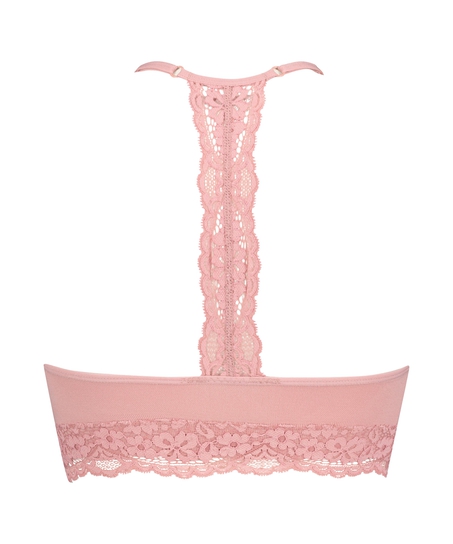 Marine s&oslash;ml&oslash;s bralette, Rosa