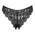 Slip brésilien jambe haute, Svart