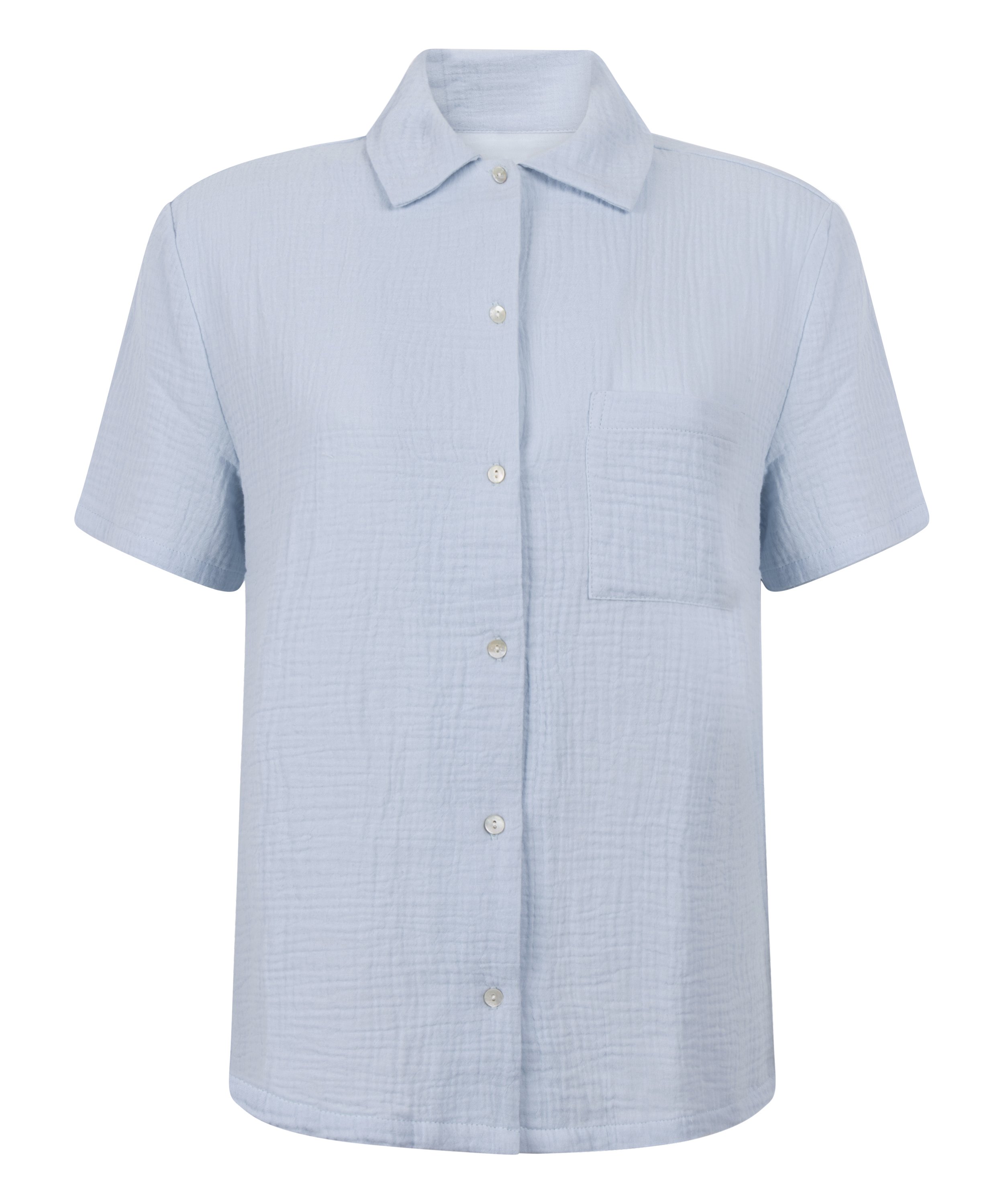 Muslin-jakke, Bl&aring;, main