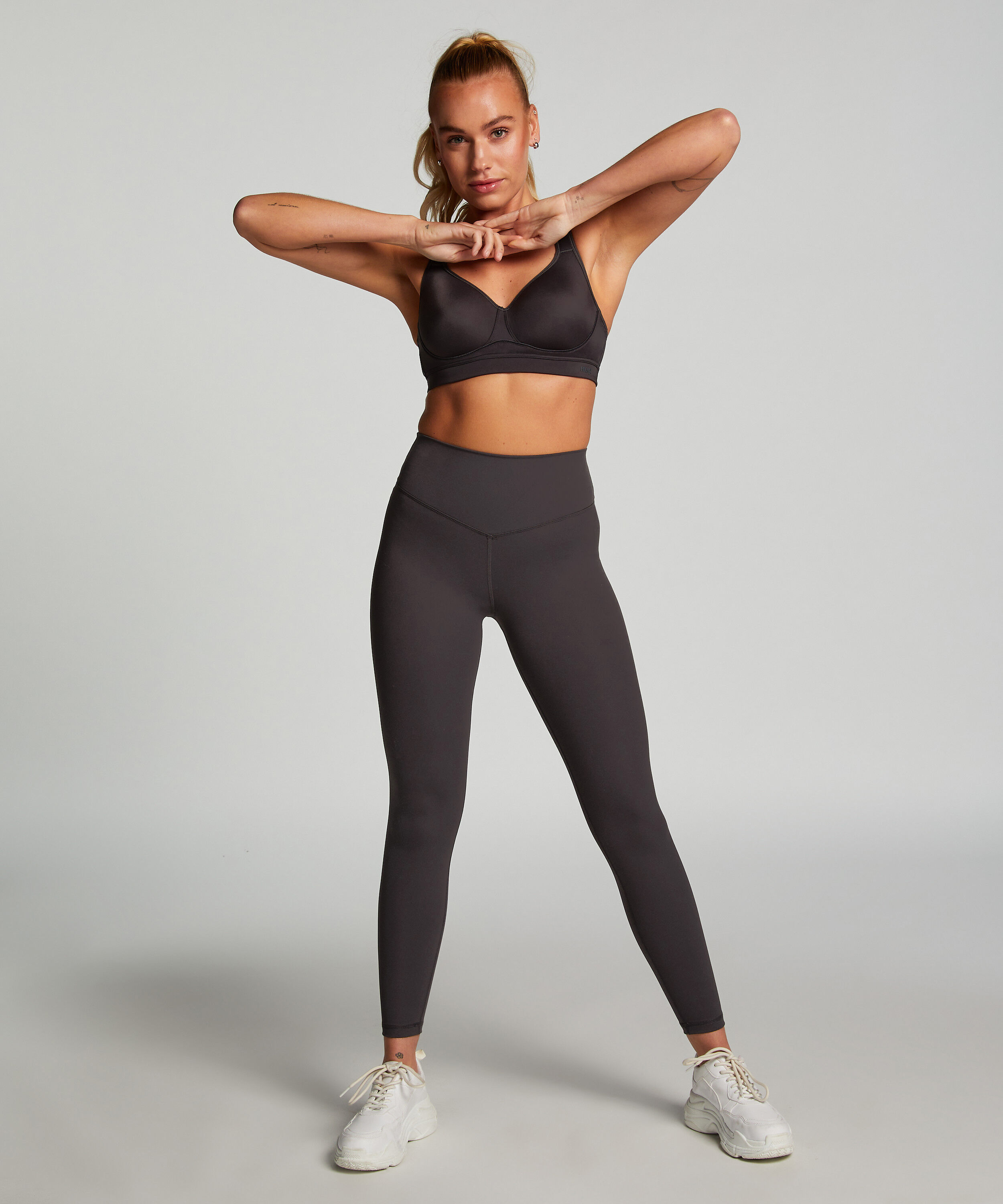 HKMX leggings med høy midje