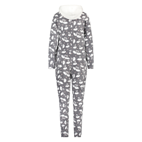 Fleece onesie, Grå