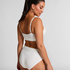 Dide Triangel-bralette, Hvit