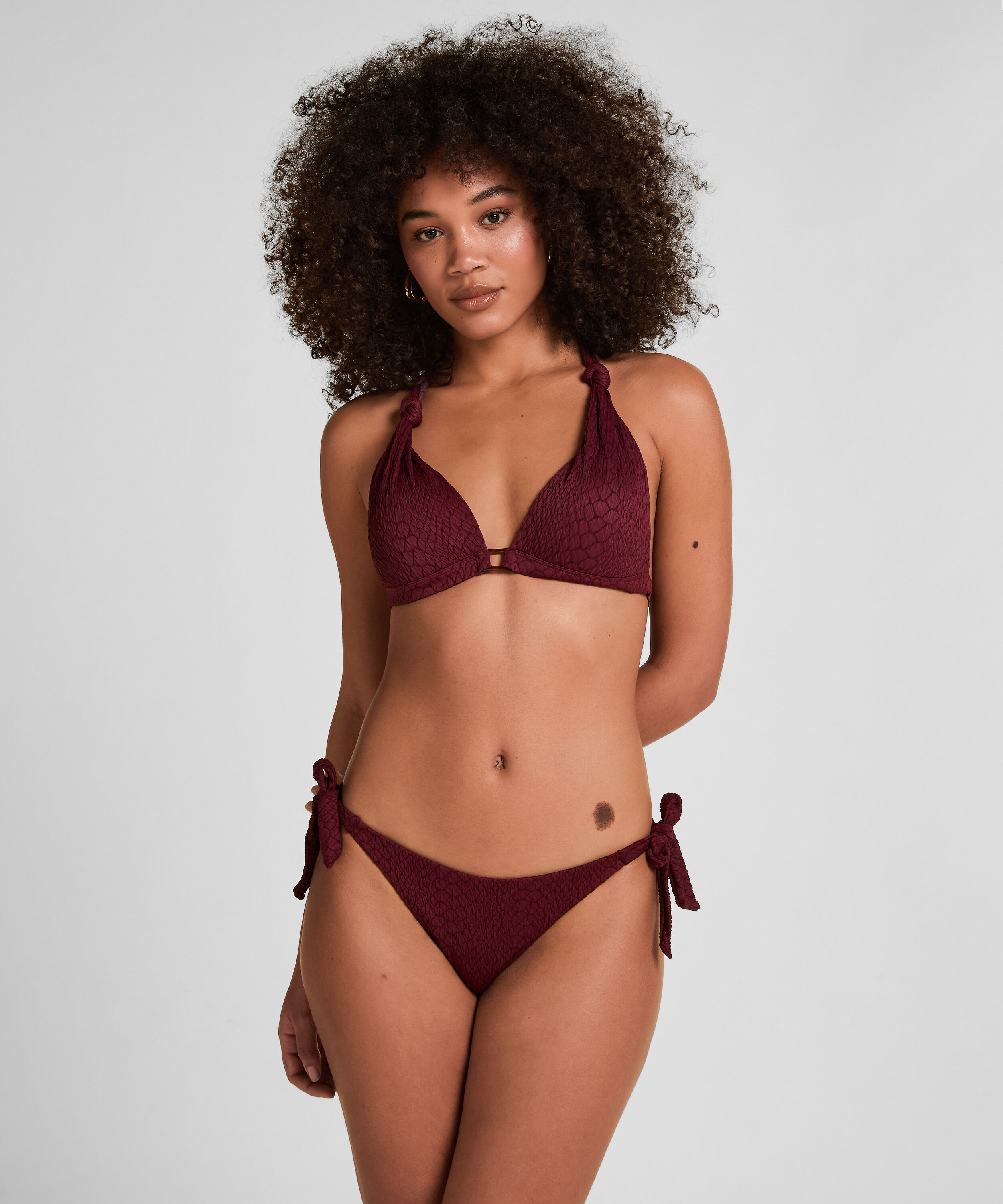 High Waisted Shaping Bikinibukse Aruba, Lilla High Waisted Shaping Bikinibukse Aruba, Lilla
