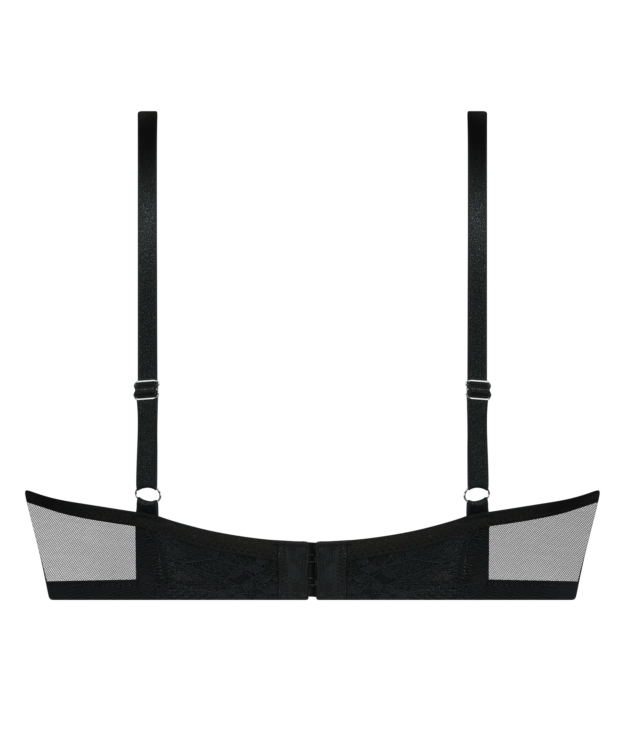 Uvattert bh med bøyle Daphne, Svart, main