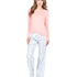 Pyjama pants Papillon butterfly, Hvit