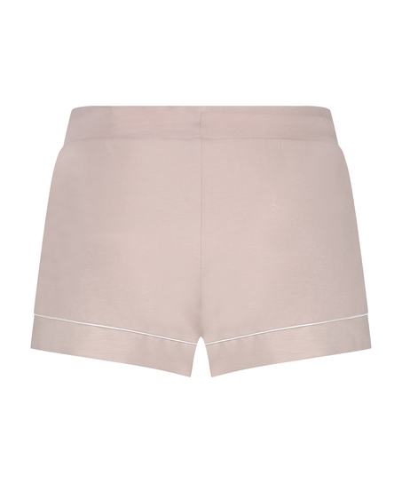 Essential shorts i jerseystoff, Beige