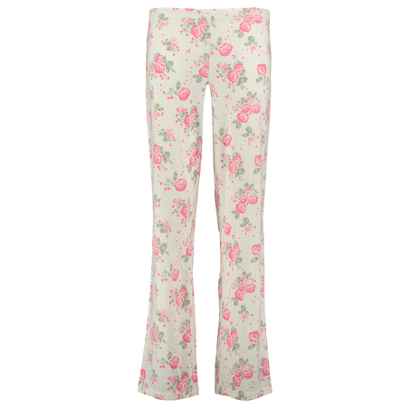 Pyama pants Dani Flower, Hvit