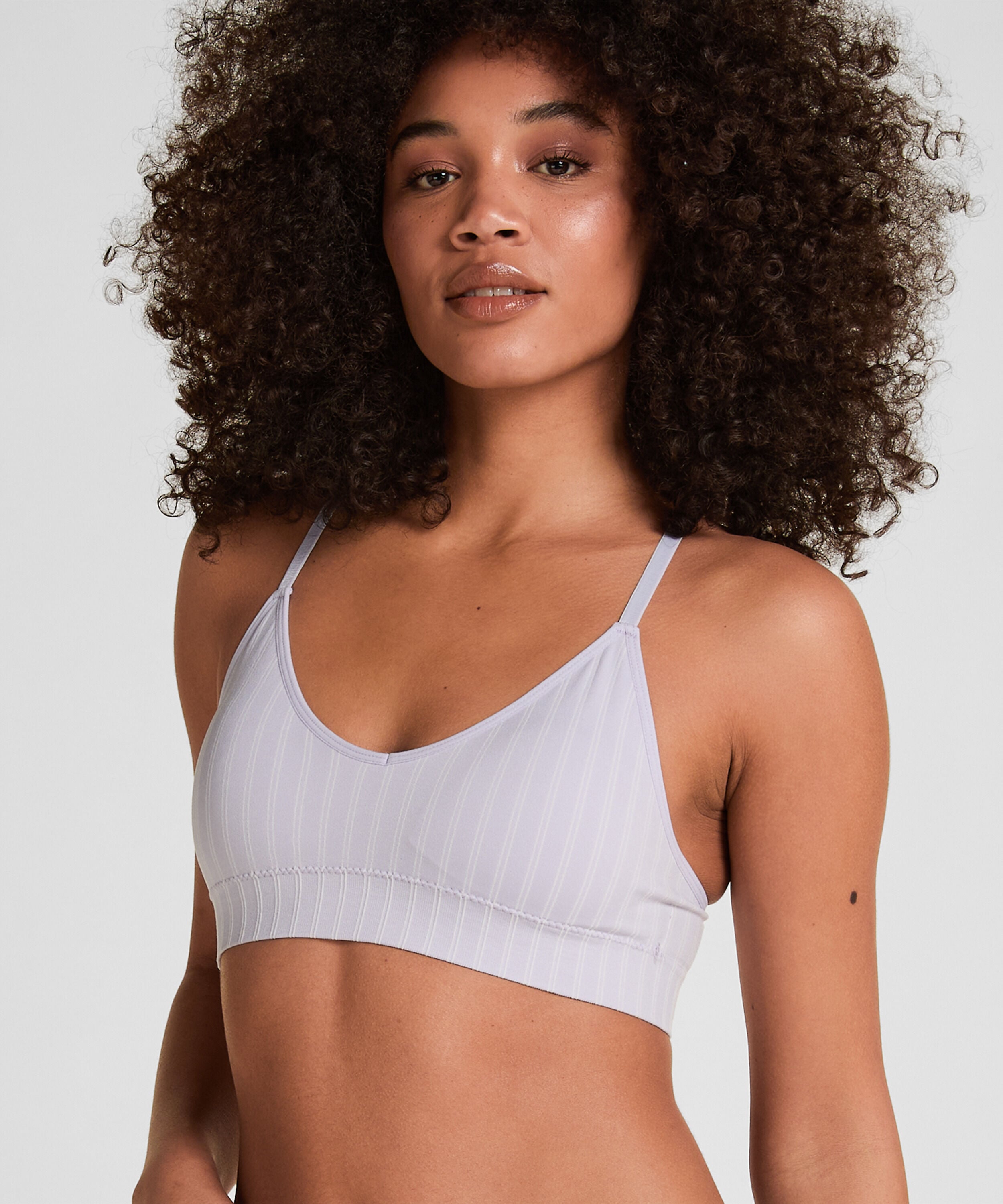 Dide Triangel-bralette, Lilla Dide Triangel-bralette, Lilla