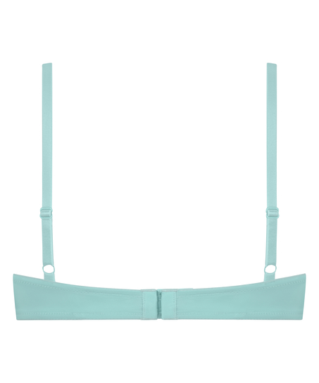 ﻿Vattert bh med bøyle Plunge, Blå