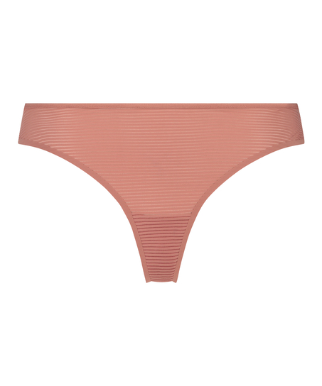 Invisible g-streng Stripe, Rosa