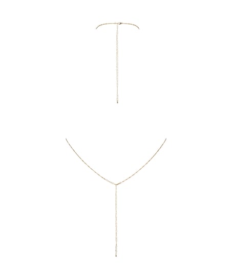 Chain Top Bralette, Gul