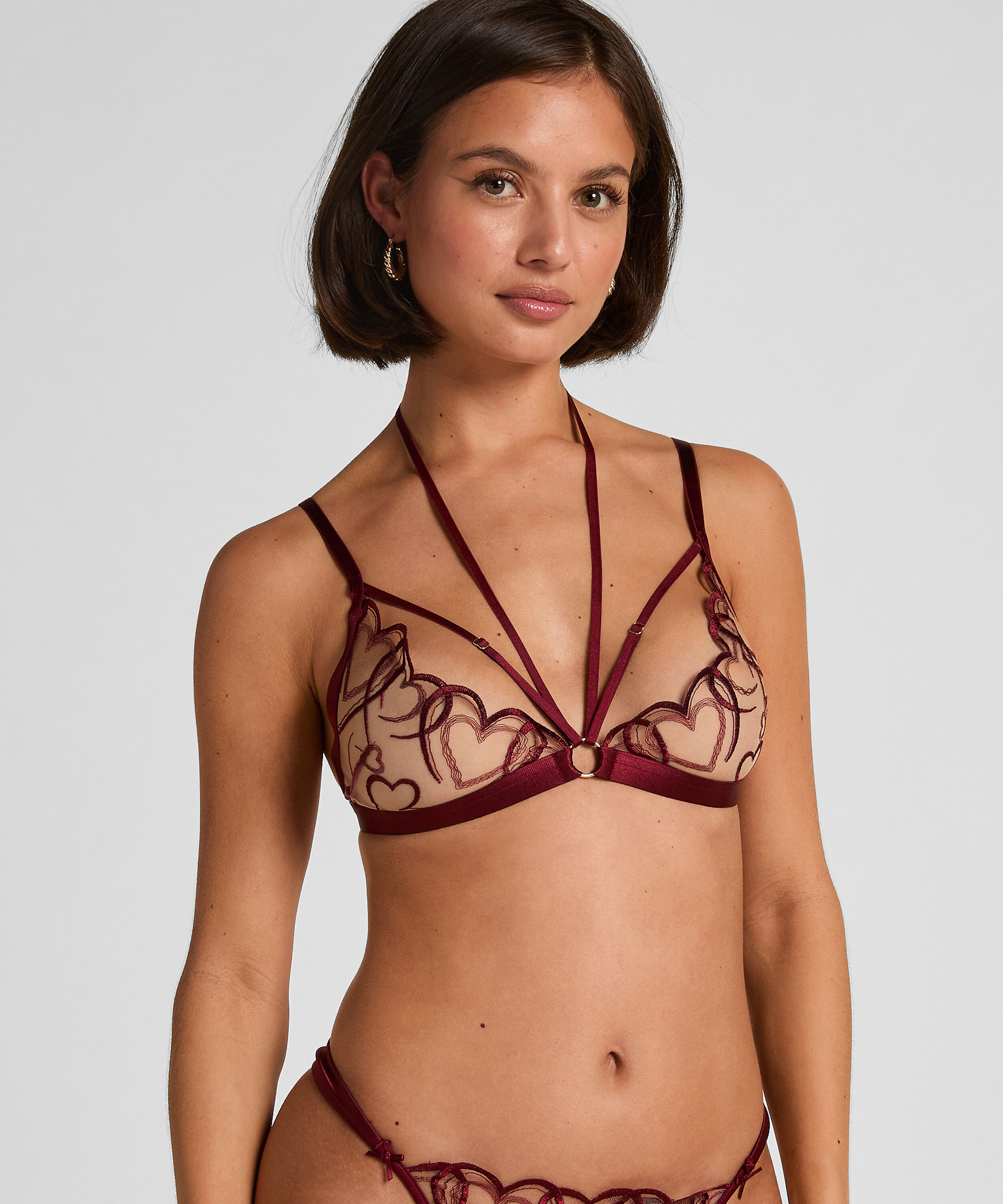 Olivia Harness-topp, Rød Olivia Harness-topp, Rød